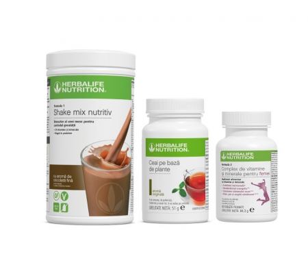 Pachete Slabire Herbalife - Pachet Slabire Femei START Herbalife