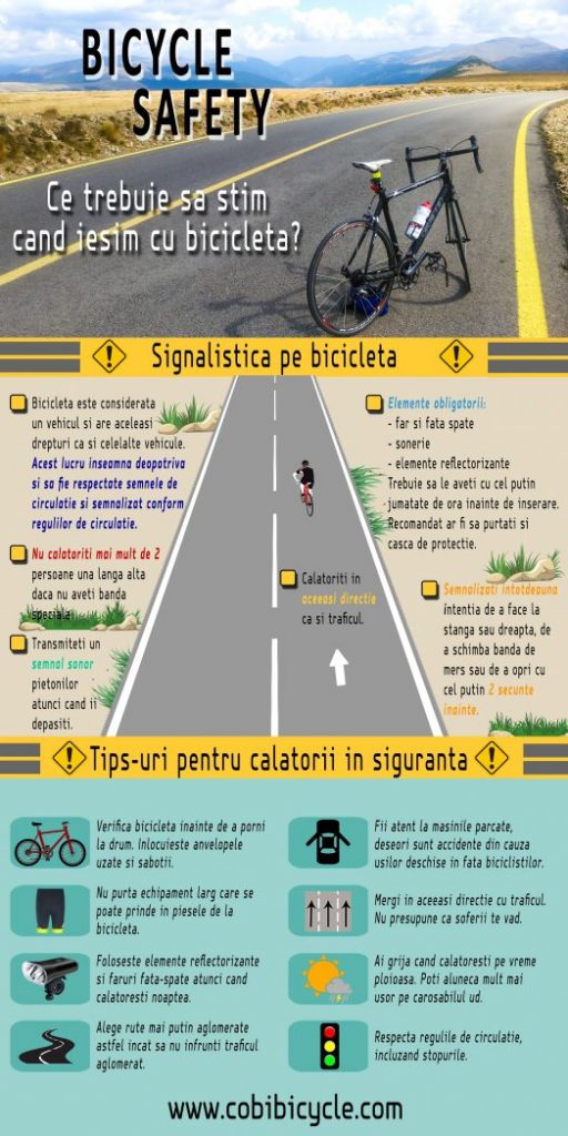 Reguli de circulatie pentru biciclisti