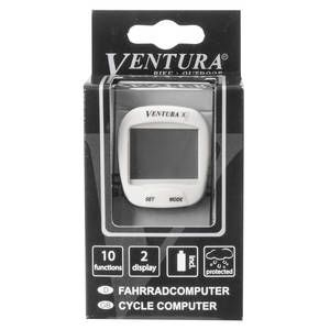 Kilometraj / Computer Ventura X, 10 functii, cu fir, alb [2]