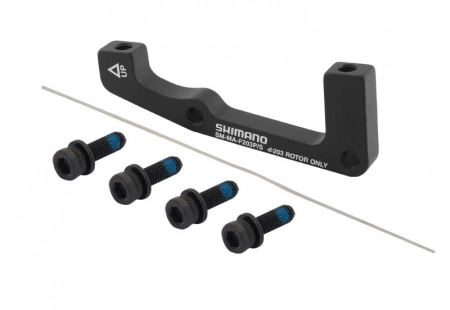 Adaptor etrier Shimano SM-MA-F203P/S, IS / Postmount, 203 mm [2]