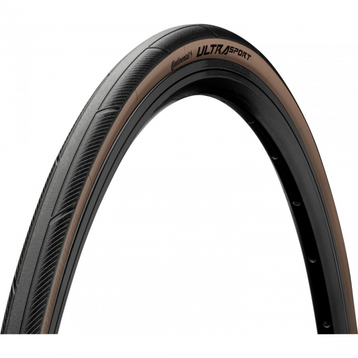 Anvelopa pliabila Continental UltraSport III 28-622, 28 x 1 5/8 x 1 1/8, negru/maro [1]