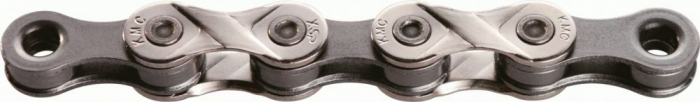 Lant KMC Z8.3, 8 viteze, silver-grey, 114 zale [2]