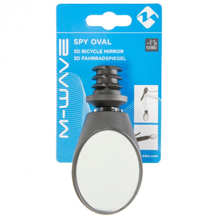 Oglinda bicicleta M-Wave 3D Spy Oval [2]
