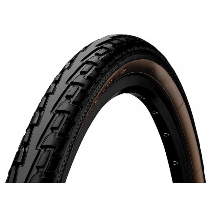 Anvelopa Continental Ride Tour Puncture-ProTection 47-622 (28*1.75) negru/maro [1]