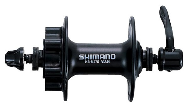 Butuc fata Shimano Deore HB-M475, disc, negru [1]