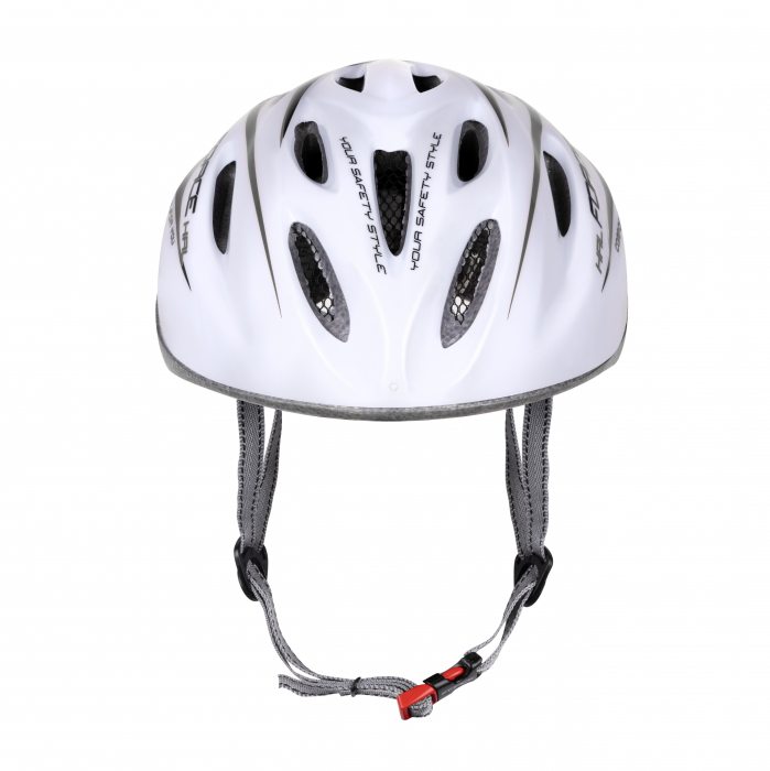 Casca bicicleta Force Hal, alb-negru [6]