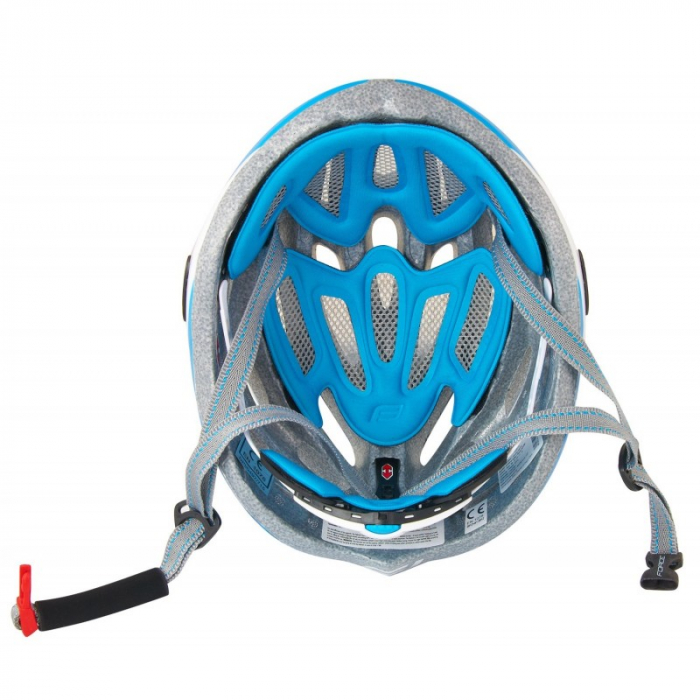 Casca Force Road albastru/alb S-M (54-58 cm) [3]