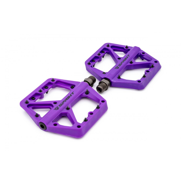 Pedale Sprint Policarbonat cu rulmenti, mov [2]