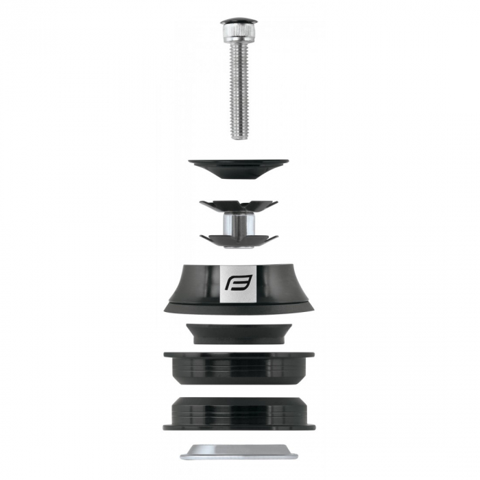 Cuvetarie Force Ahead 1.1/8 Al neagra con 15 mm [2]