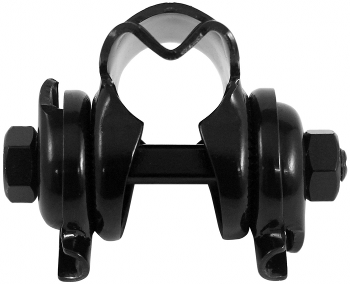 Element fixare / suport sa pe tija, metal, negru [2]