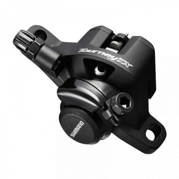 Etrier frana disc mecanica Shimano Tourney BR-TX805, fata sau spate, negru [1]