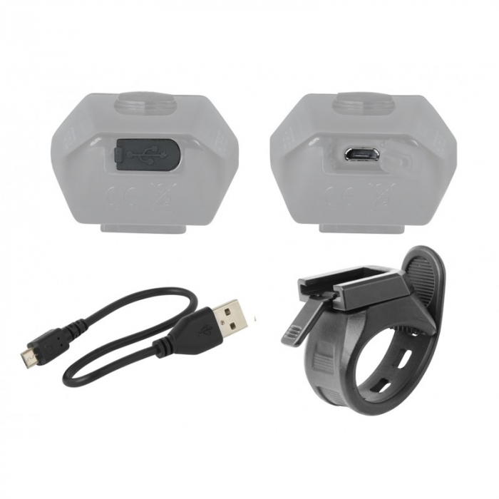 Far fata Force Bug USB 400Lm Negru [3]