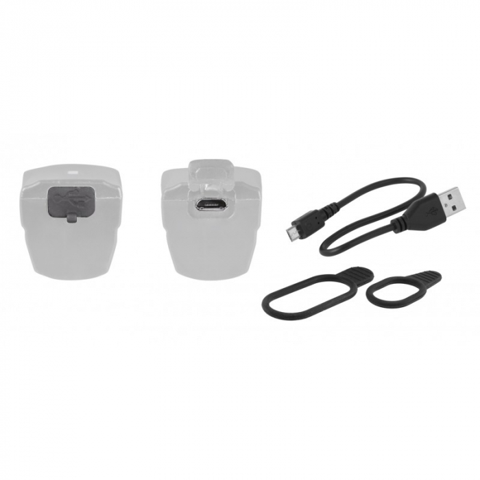 Far fata Force Vert, USB 2110 Lm, negru [3]
