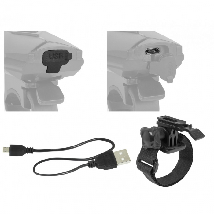 Far Force Cass 300 LM USB negru [5]