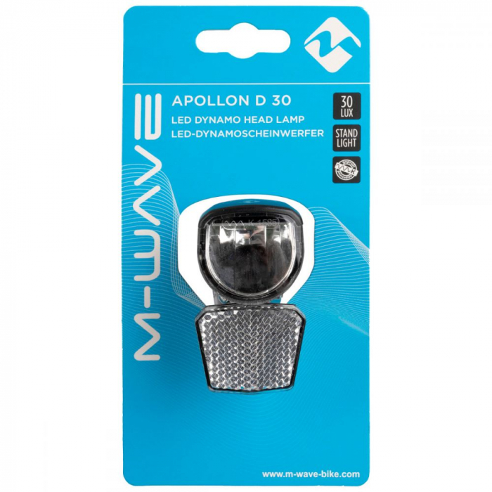 Far pentru dinam M-Wave Apollon D30, 6V/3W, 30 LUX [2]