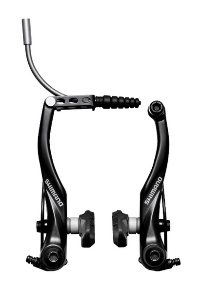 Frana V-brake Shimano Alivio BR-T4000, fata, neagra [1]