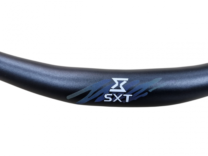 Ghidon auminiu MTB SXT Black Shiny, 31.8 mm, 800 mm, rise 30 [3]