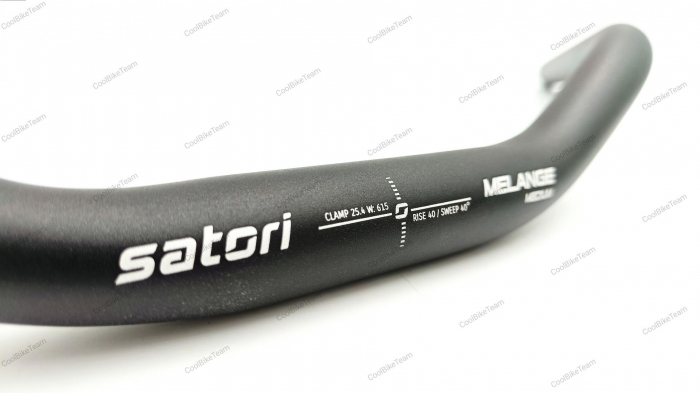 Ghidon aluminiu Satori Melange Medium, 25.4 mm, L615mm, negru [2]