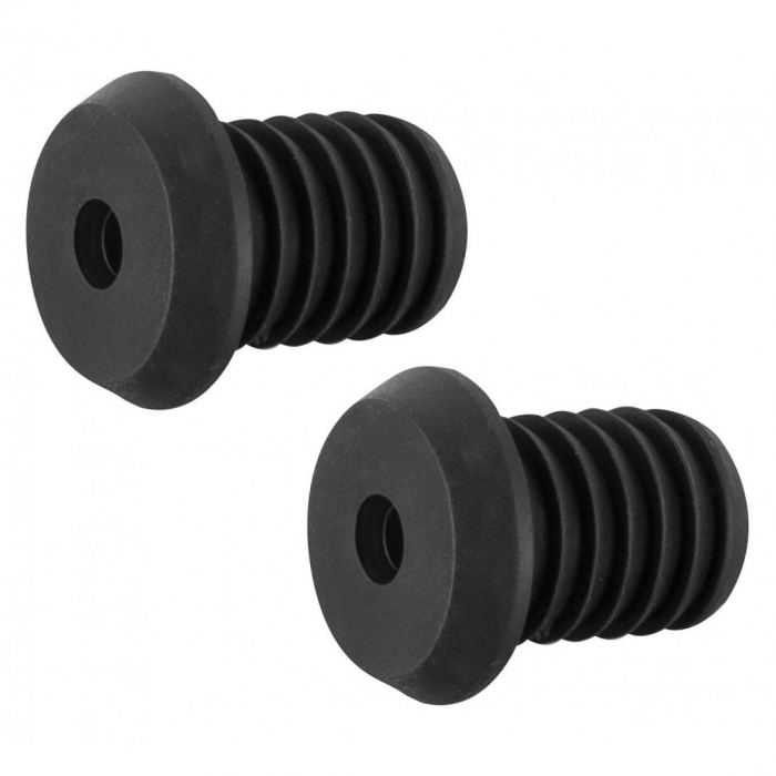 Mansoane Force BMX 145 mm, cauciuc, negru/fluo [4]