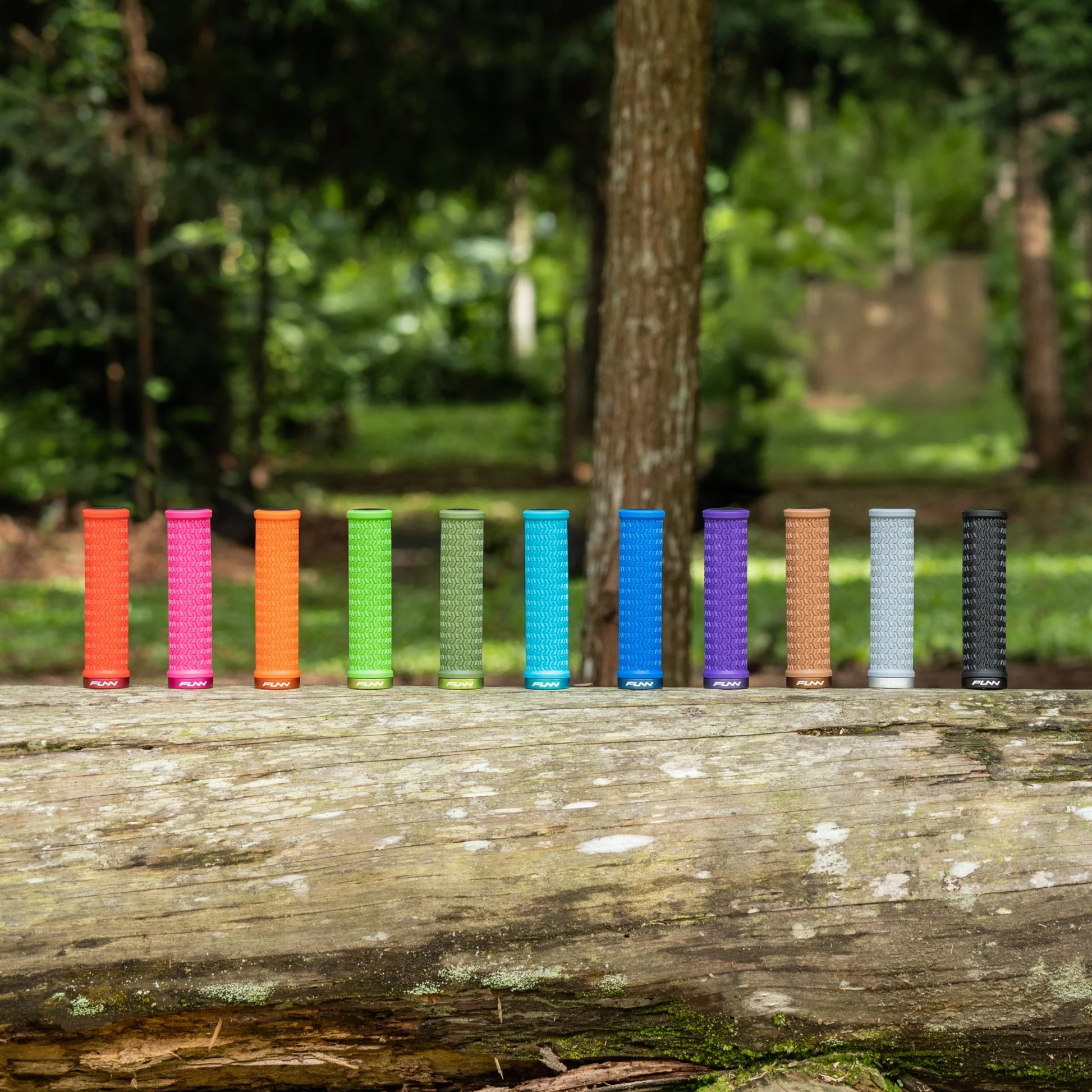 Mansoane Funn Holeshot Gri, cu blocaj (lock-on), 130 mm [3]