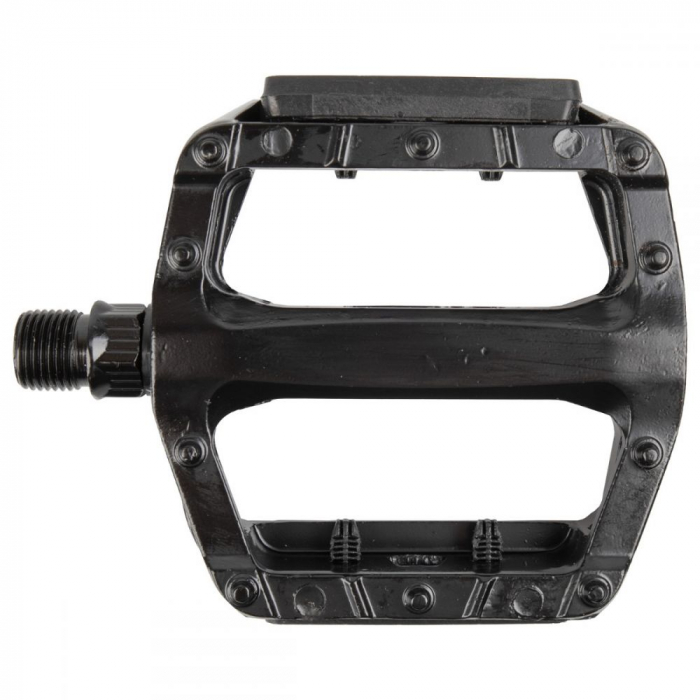 Pedale aluminiu SXT Black Flat, negru [2]