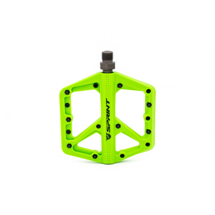 Pedale Sprint Policarbonat cu rulmenti, verde neon [3]
