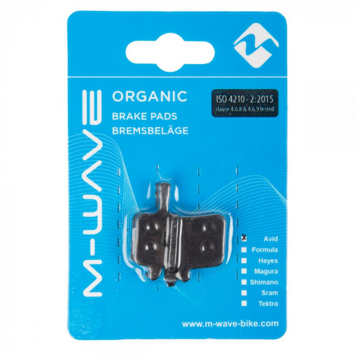 Placute de frana M-Wave BPD Organic ASP 1 ( Avid BB7, Avid Juicy 5, Avid Juicy7, Promax Q3, Promax DSK-905) [2]