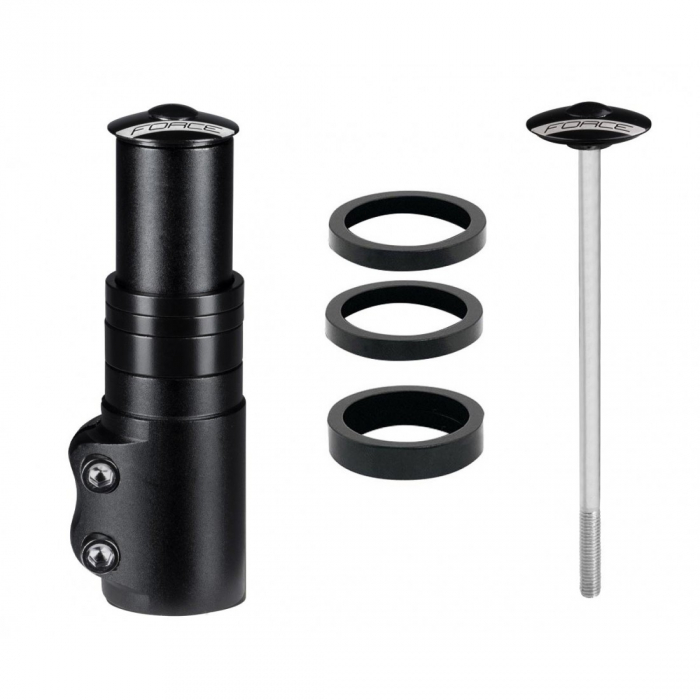 Prelungitor gat furca Force F-ECO 1.1/8 aluminiu negru [2]