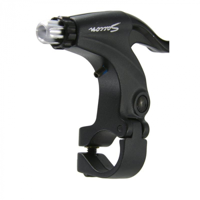 Set manete de frana Saccon L370A, cu balama, negru [3]