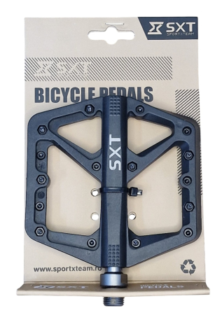 Pedale SXT N-13 Nylon-Fiber Negru, rulmenti [1]