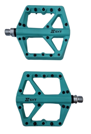 Pedale - Pedale SXT N-13 Nylon-Fiber Cyan, rulmenti