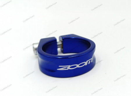 Tije - Colier tija de sa Zoom AT-83, 35 mm, albastru anodizat, aluminiu, strangere imbus