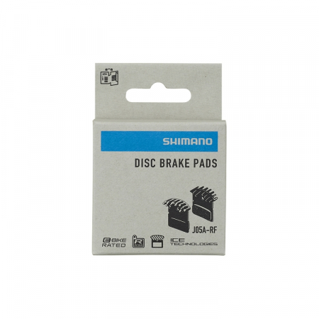 Placute de frana Shimano J05A-RF, rasina, cu aripioare de racire [1]