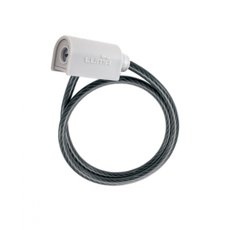 Accesorii - Lacat Luma Enduro 7335 D12 150cm alb C36