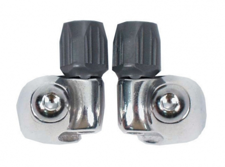 Schimbatoare si accesorii - Opritoare / Stopere cablu pe cadru Shimano SM-CS50, argintii