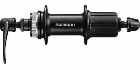 Butuci - Butuc spate Shimano Tourney FH-TX505-8, center lock, caseta 8/9/10 viteze, negru