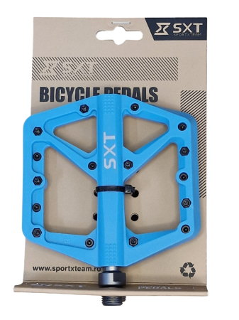 Pedale SXT N-13 Nylon-Fiber Albastru, rulmenti [1]