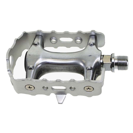 Pedale - Pedale aluminiu ax Cr-Mo silver