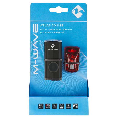 Set lumini cu acumulator Atlas 20 USB [1]