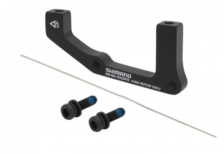 Frane - Adaptor etrier spate Shimano Post/Stand 203 mm negru