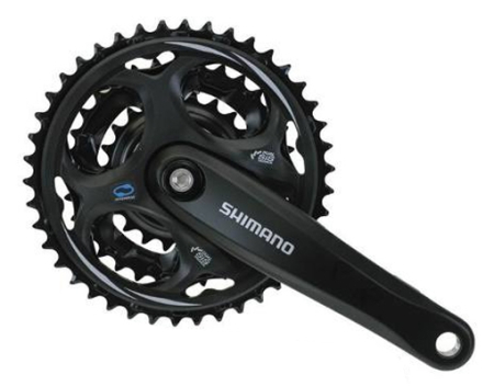 Angrenaje - Angrenaj Shimano Altus FC-M311-L, 42x32x22T, 7/8 viteze, 170 mm