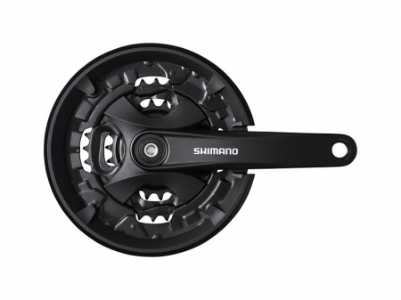 Angrenaje - Angrenaj Shimano Altus FC-MT101, 44x32x22T, 9 viteze, 170 mm, negru
