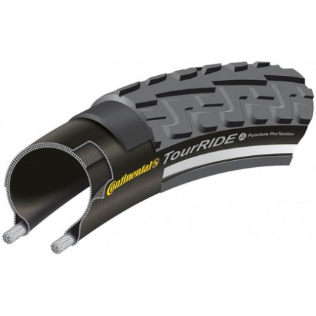 Anvelopa Continental Ride Tour Reflex Puncture-ProTection 42-622, 28x1.6, negru [3]