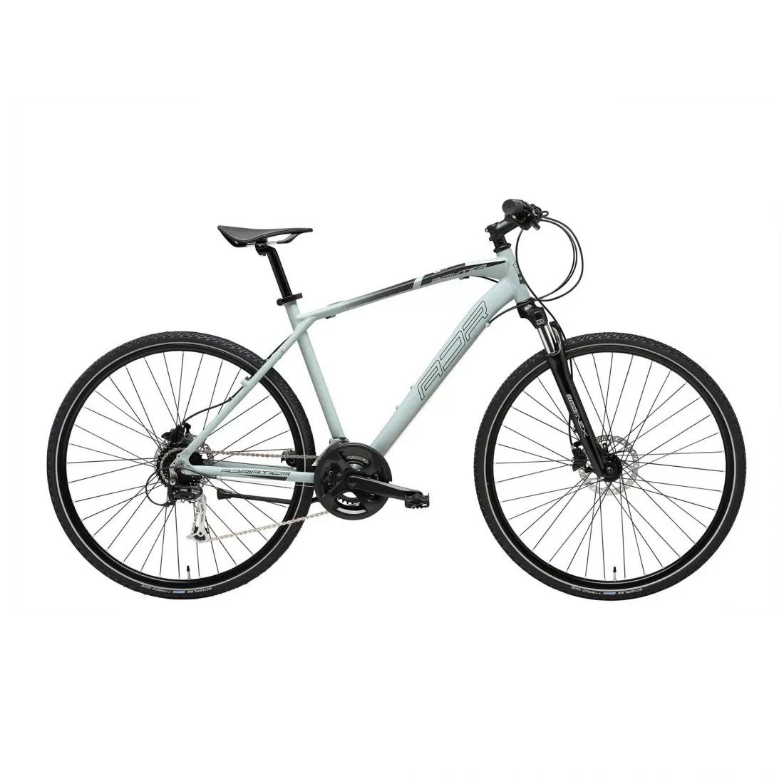 Trekking - Bicicleta Adriatica Boxter GS 24V Gri Mat 55 cm