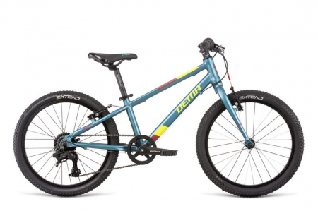 Copii - Bicicleta Dema Racer 20'', teal blue, 1 x 7 viteze, aluminiu
