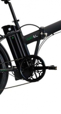 Bicicleta Pliabila FAT e-Big WAYEL E-BIKE 20x4" Sabbia Autonomie 75 km negru-verde [1]