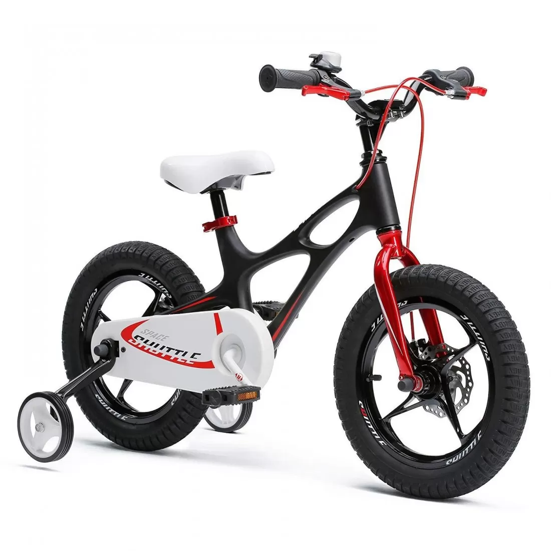 Copii - Bicicleta RoyalBaby Space Shuttle 16 Black, roti 16 inch