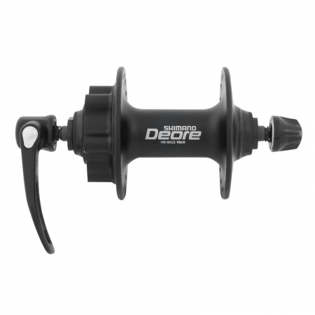 Butuci - Butuc fata disc Shimano Deore HB-M525-A, 6 suruburi, 32H, negru