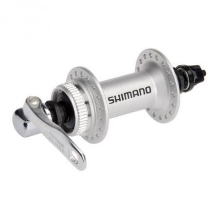 Butuci - Butuc fata disc Shimano Alivio HB-M435, 36H, argintiu