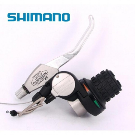 Manete schimbator - Maneta de schimbator / frana Shimano SB-C202, 8 viteze, dreapta